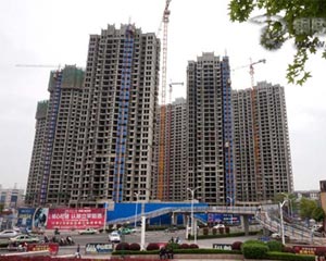 銅陵：舊城改造高樓起